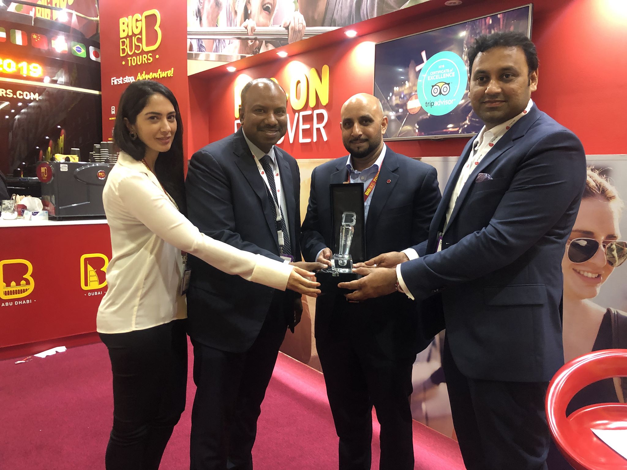 Big Bus Tour Partner Award 2018